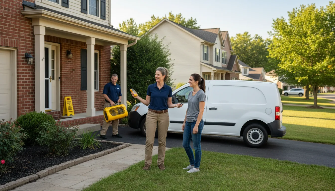 Water restoration image for Home Water Damage Repair in Elton, LA